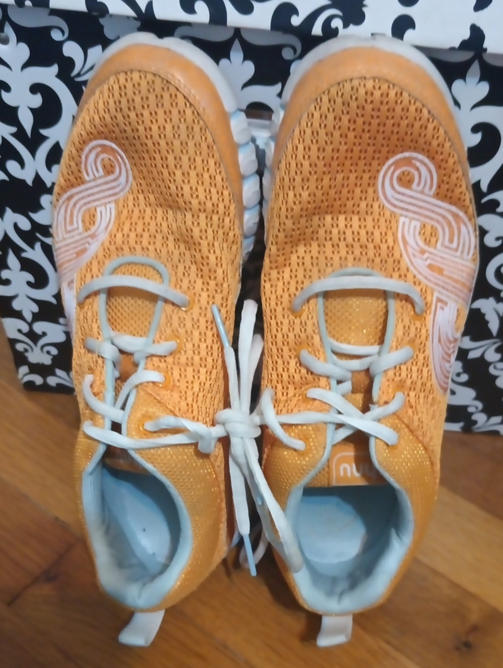 Ahnu Orange Athletic Sneakers - Lightweight Comfort